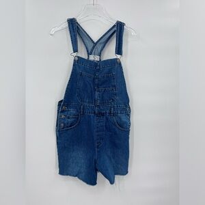Free people ziggy overall shorts size small